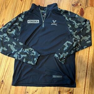 NEW Virginia Cavaliers Colosseum Sports Pullover - Military Edition